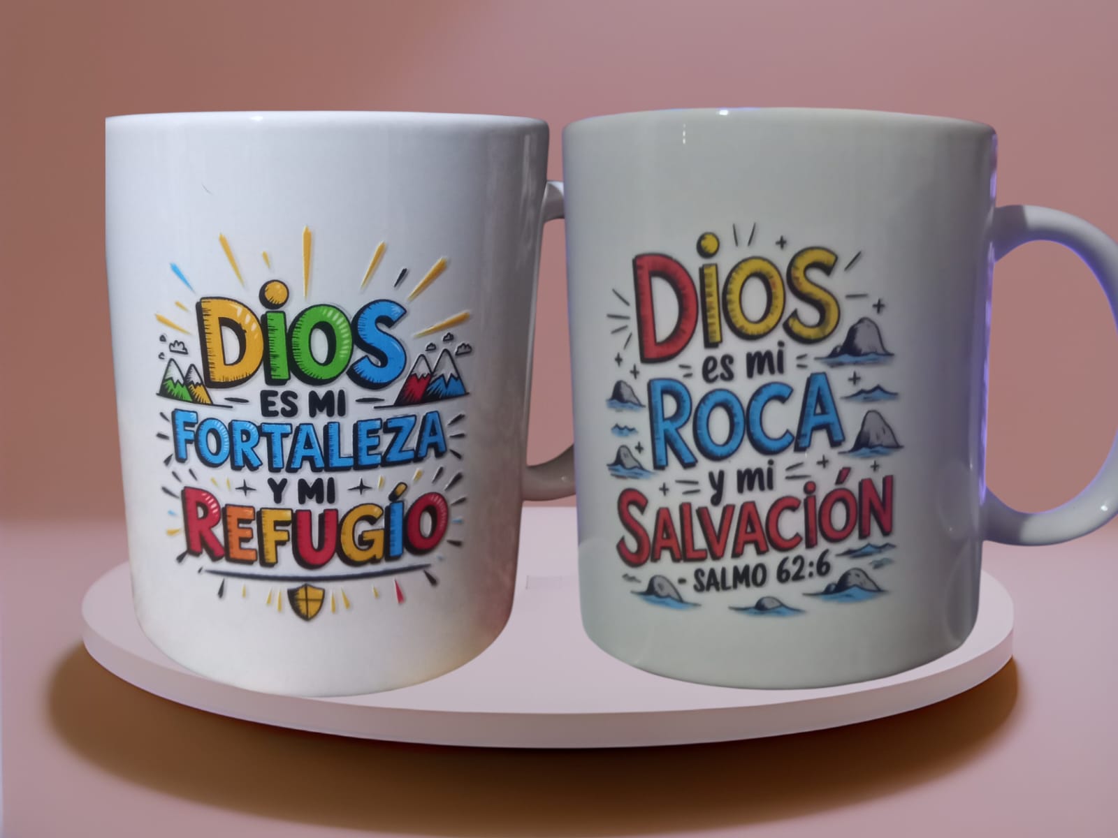 Taza del Evangelio con Diseño Sublimado | Varios Diseños a Elección