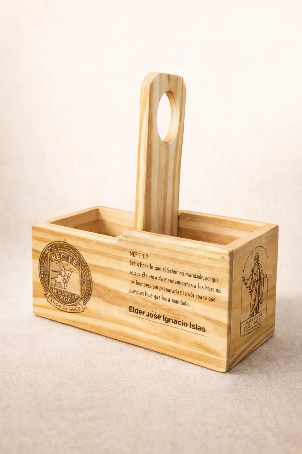 Matera de Madera Personalizada con Grabado Láser