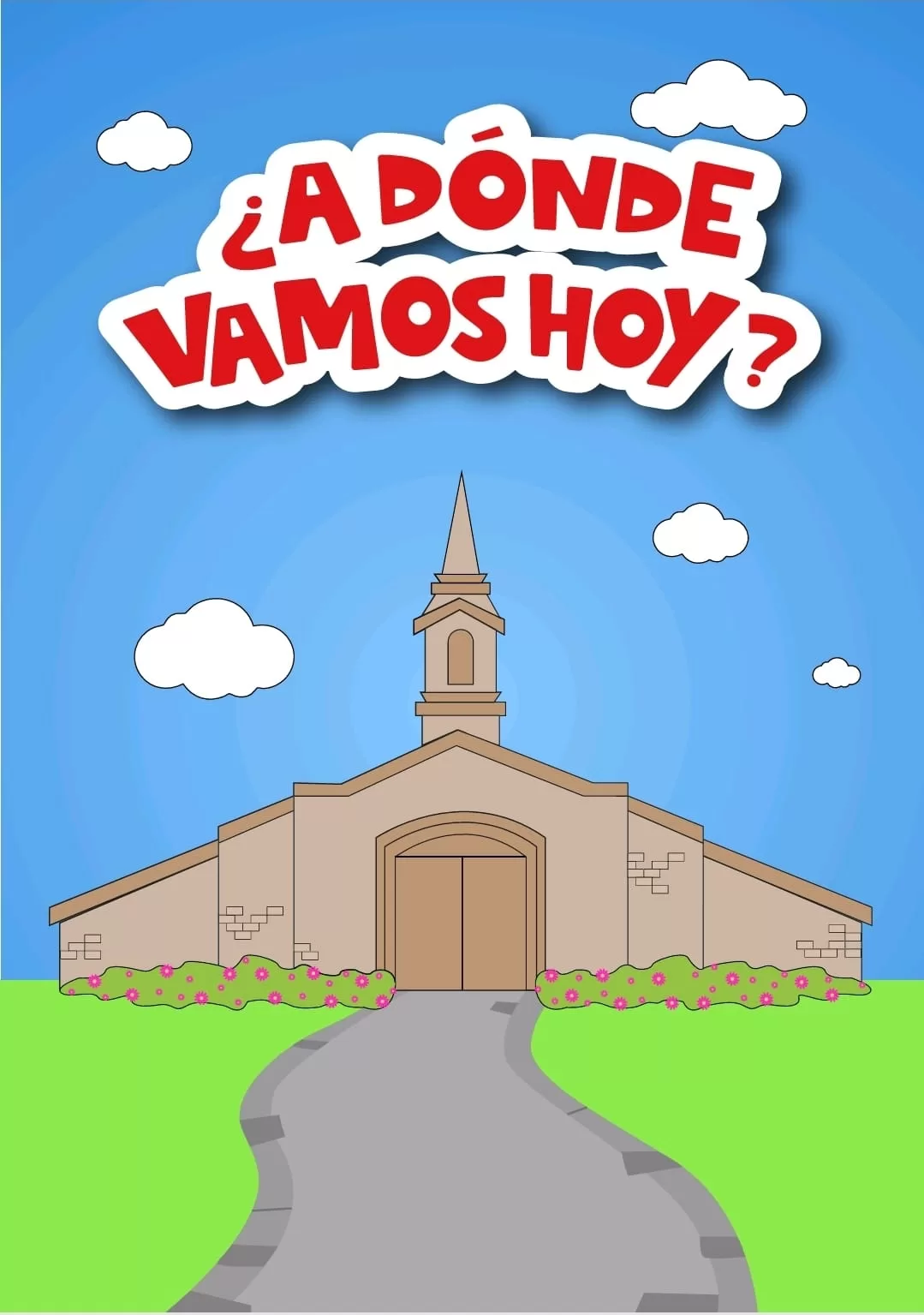¿A Dónde Vamos Hoy? | Libro Infantil Interactivo sobre la Iglesia - Cuento con Actividades