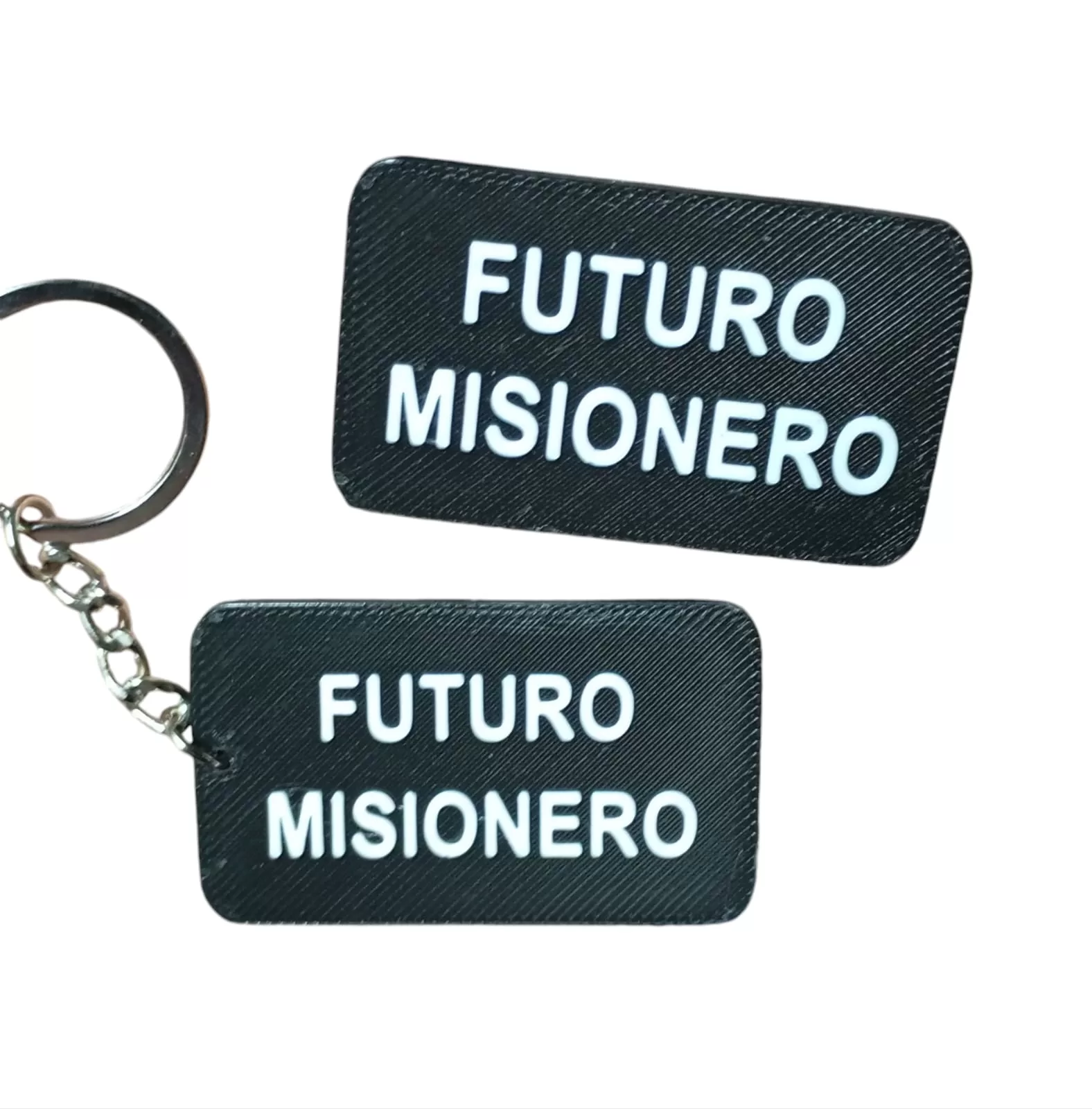 Llavero o Pinza Futuro Misionero/a Impreso en 3D | Para Niños