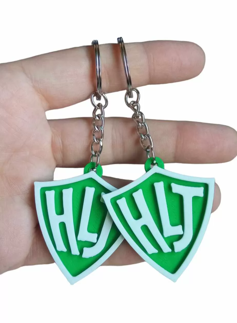 Llavero HLJ | Escudo Impreso en 3D